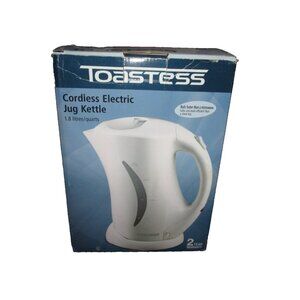 Toastess Cordless Electric Jug Kettle 1.8 liters Boils Faster Than Microwave